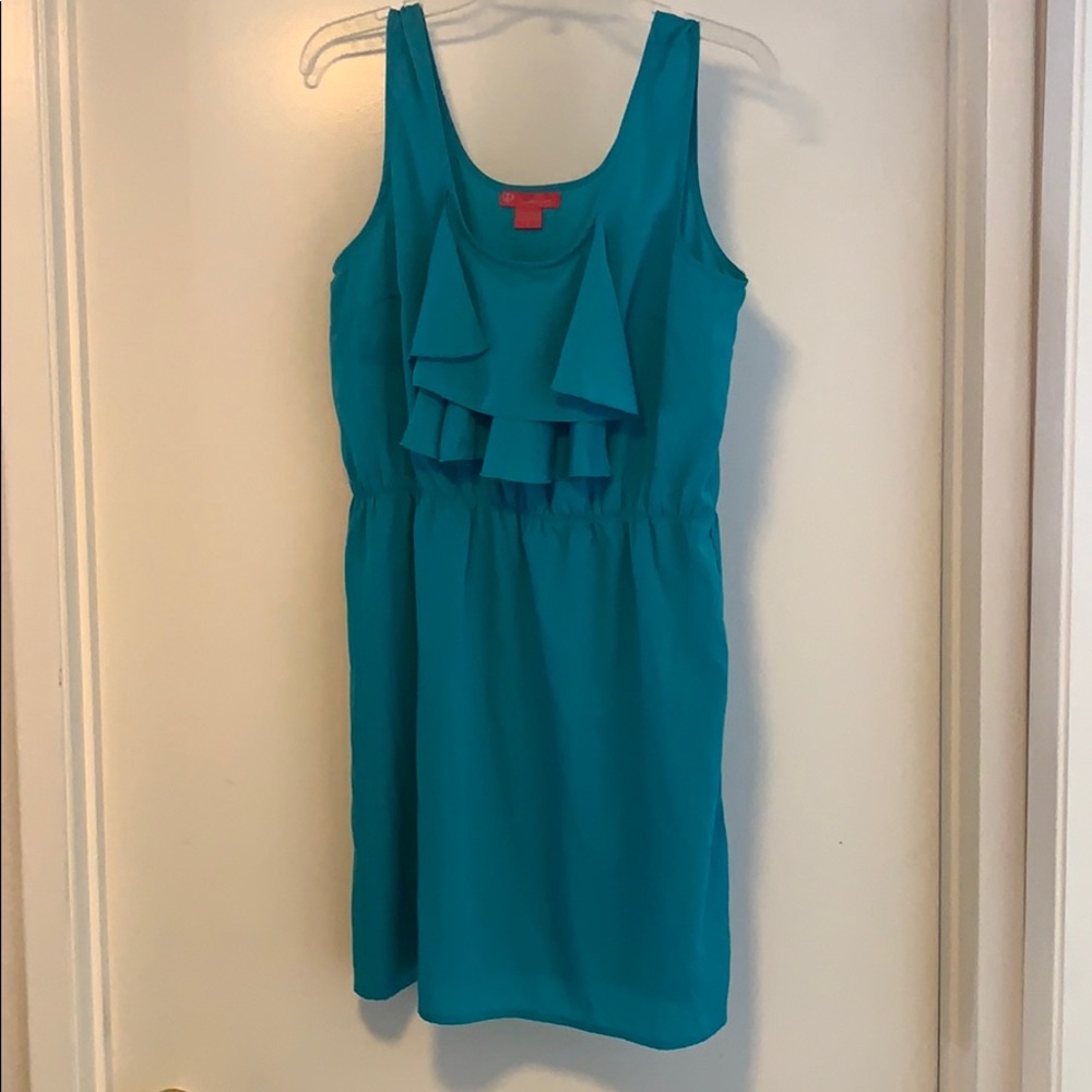 Blue dress